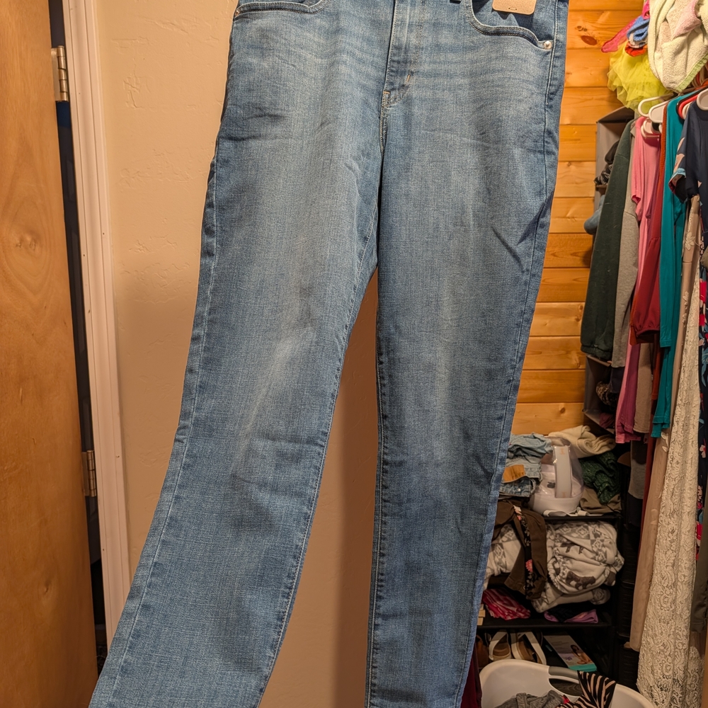 Levi's Light Blue Straight Leg Women's Jeans